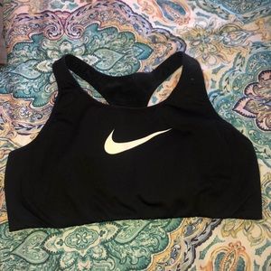 Brand new black nike sports bra
